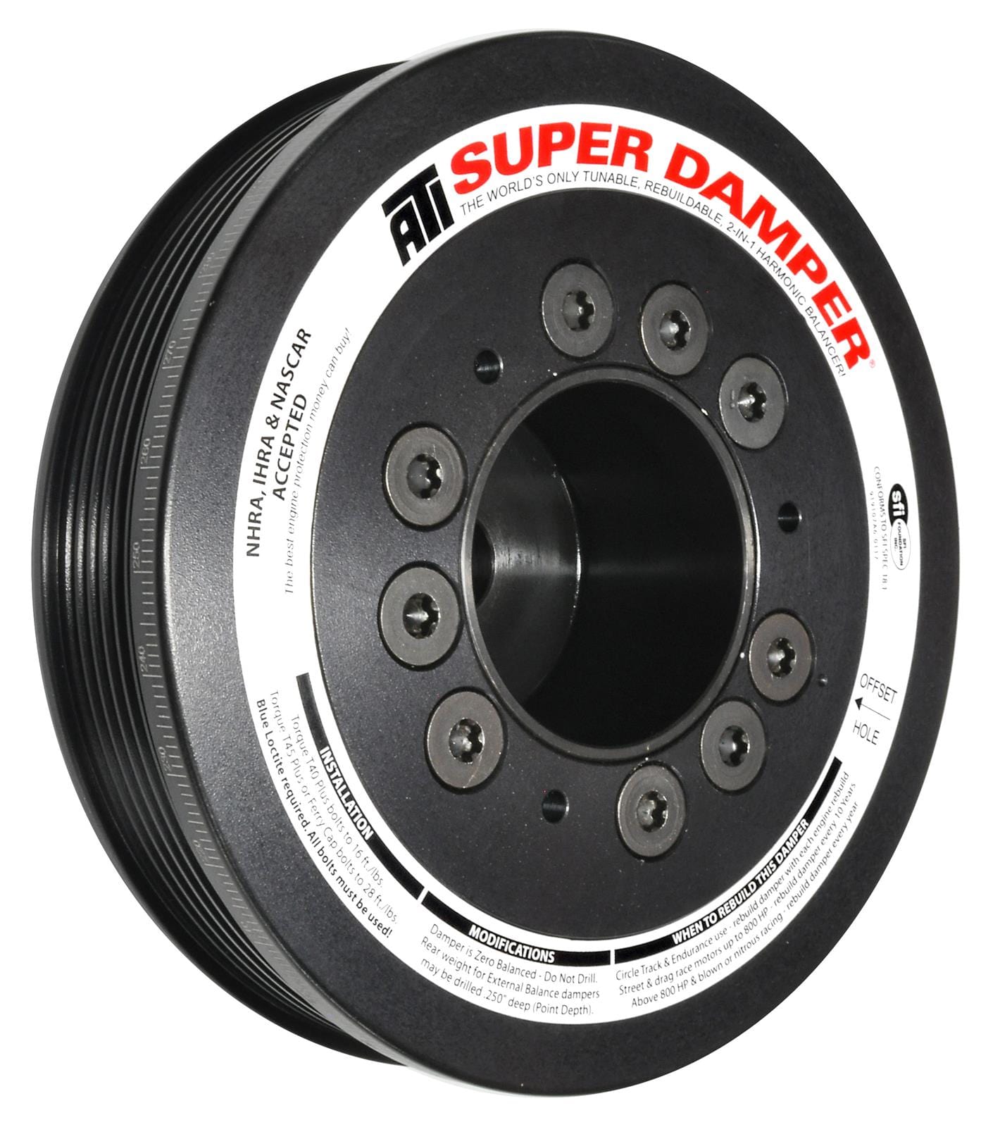 ATI Performance Products ATI Super Damper Standard Harmonic Balancers ATI918068 SR
