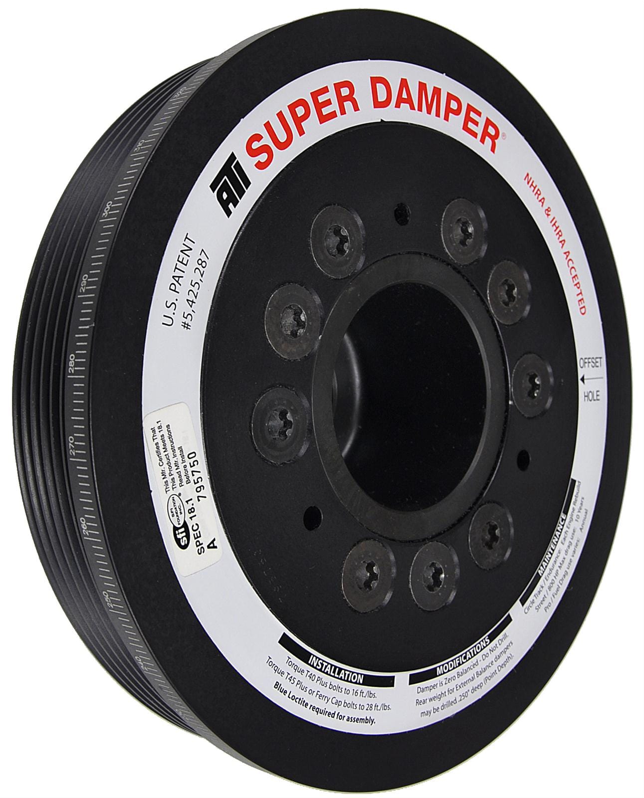 ATI Performance Products ATI Super Damper Standard Harmonic Balancers ATI918250 SR