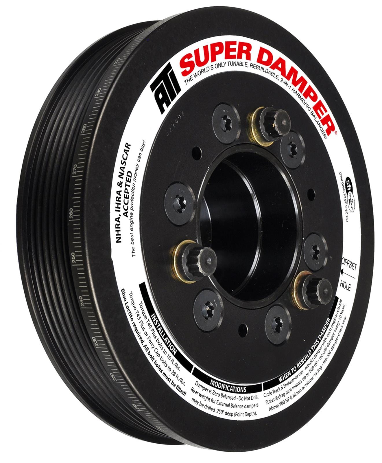 ATI Performance Products ATI Super Damper Standard Harmonic Balancers ATI918432 SR