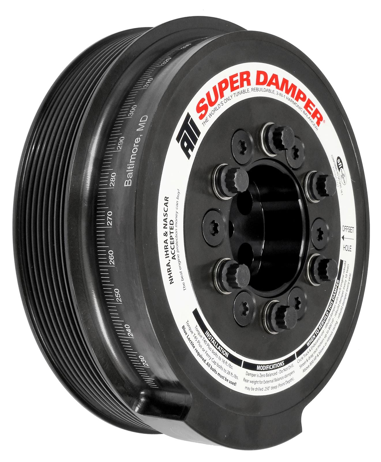 ATI Performance Products ATI Super Damper Standard Harmonic Balancers ATI918888 SR