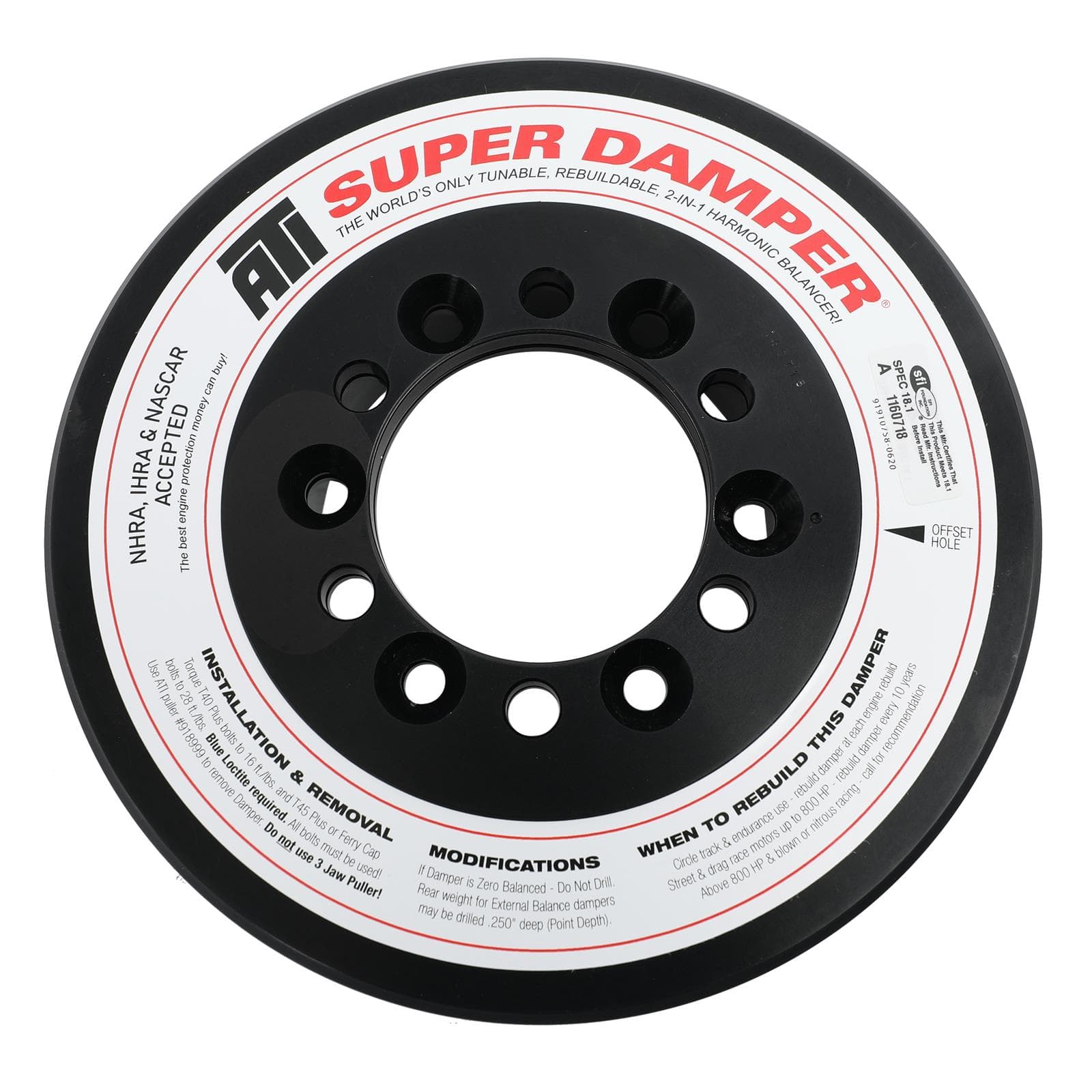 ATI Performance Products ATI Super Damper Supercharged Series Harmonic Balancers ATI918635 SR