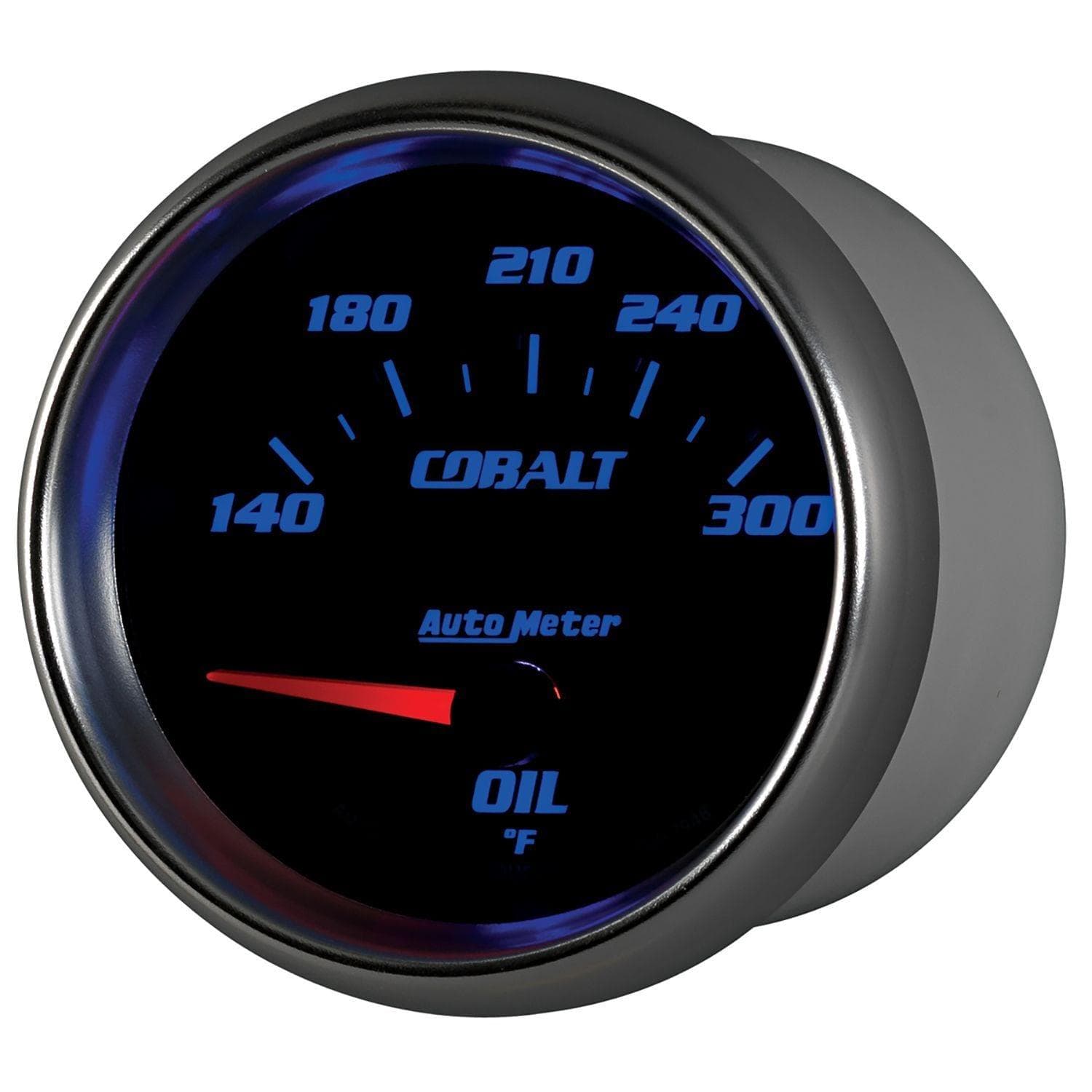 AUTOMETER 2-5/8", Short Sweep Electric, 140-300°F Auto Meter Cobalt Series Oil Temperature Gauge AU7948 SR