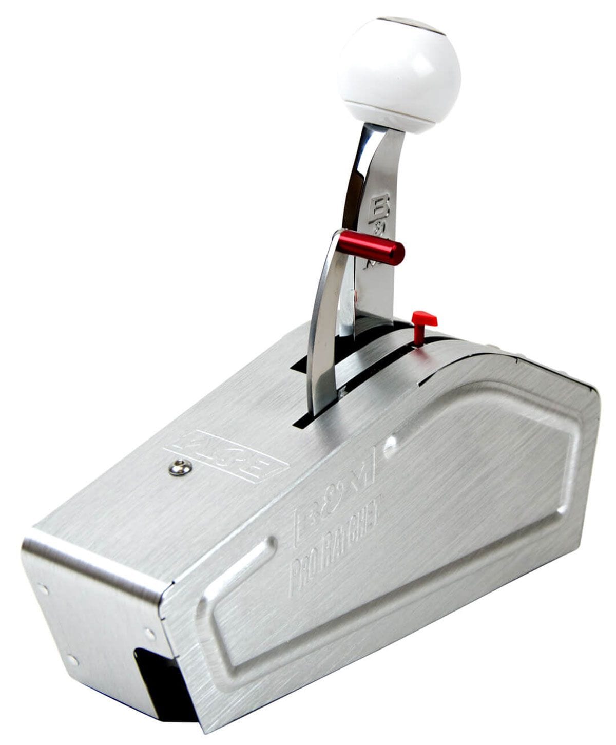 B&M 3 or 4 Speed Ratchet Shifter, Brushed Aluminium Cover, 5' Super Duty B&M Pro Ratchet Shifter BM80842 SR