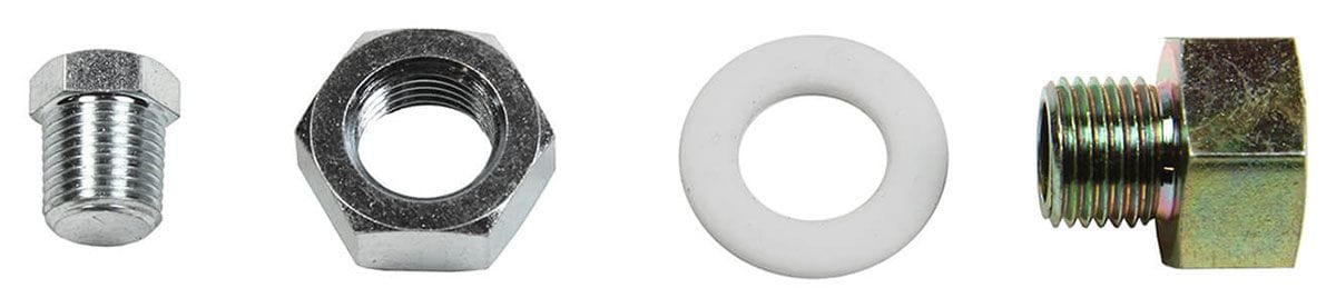 B&M Universal, 1/2"-20 Outside Threads, 1/8" NPT Plug B&M Drain Plug Kit BM80250 SR