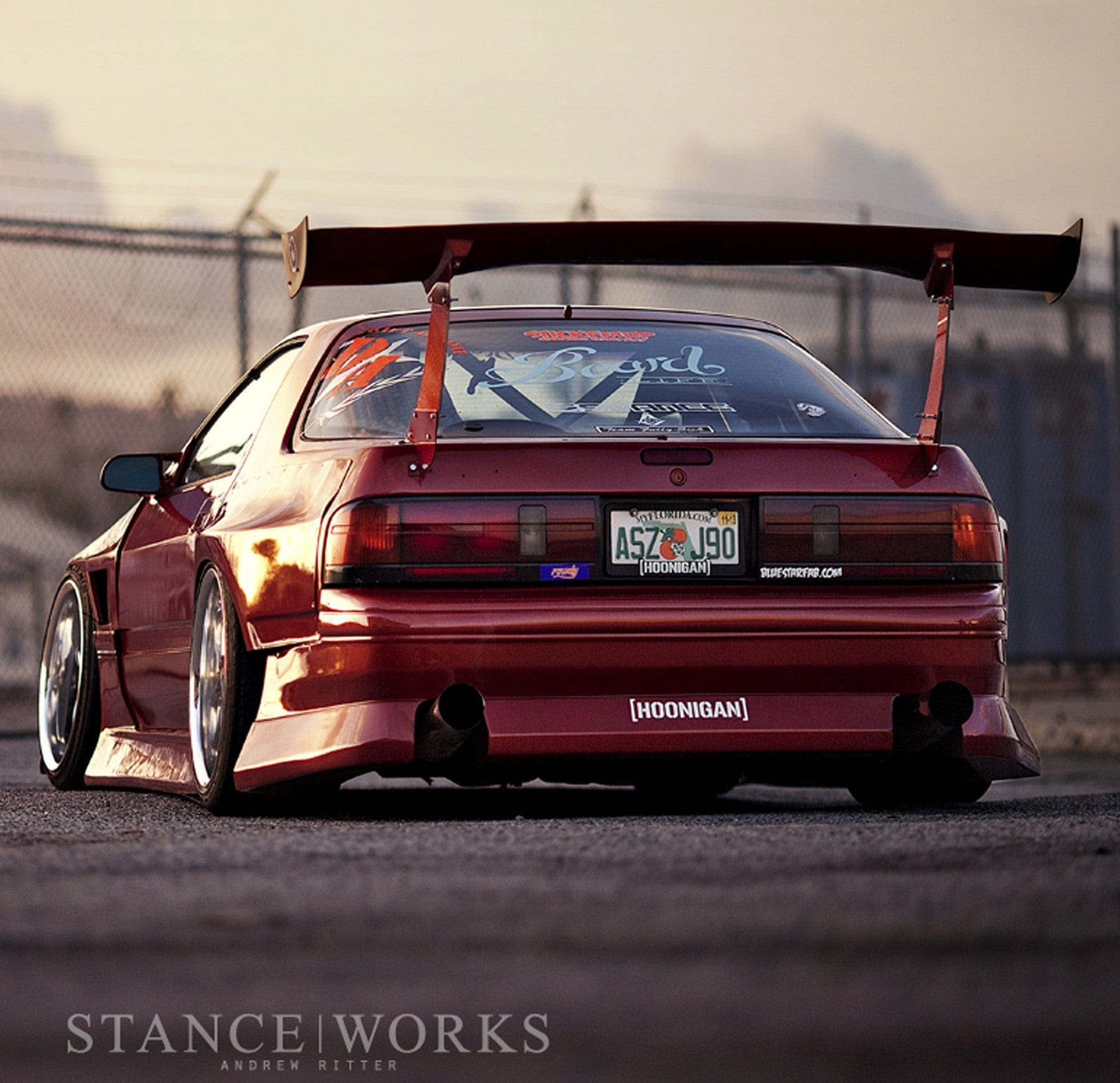 BCL - Big Country Labs Wing Kits FD / Honeycomb Carbon Fiber / 1700mm FC3S RX-7 Atmosphere Demolisher - Complete Kit SR