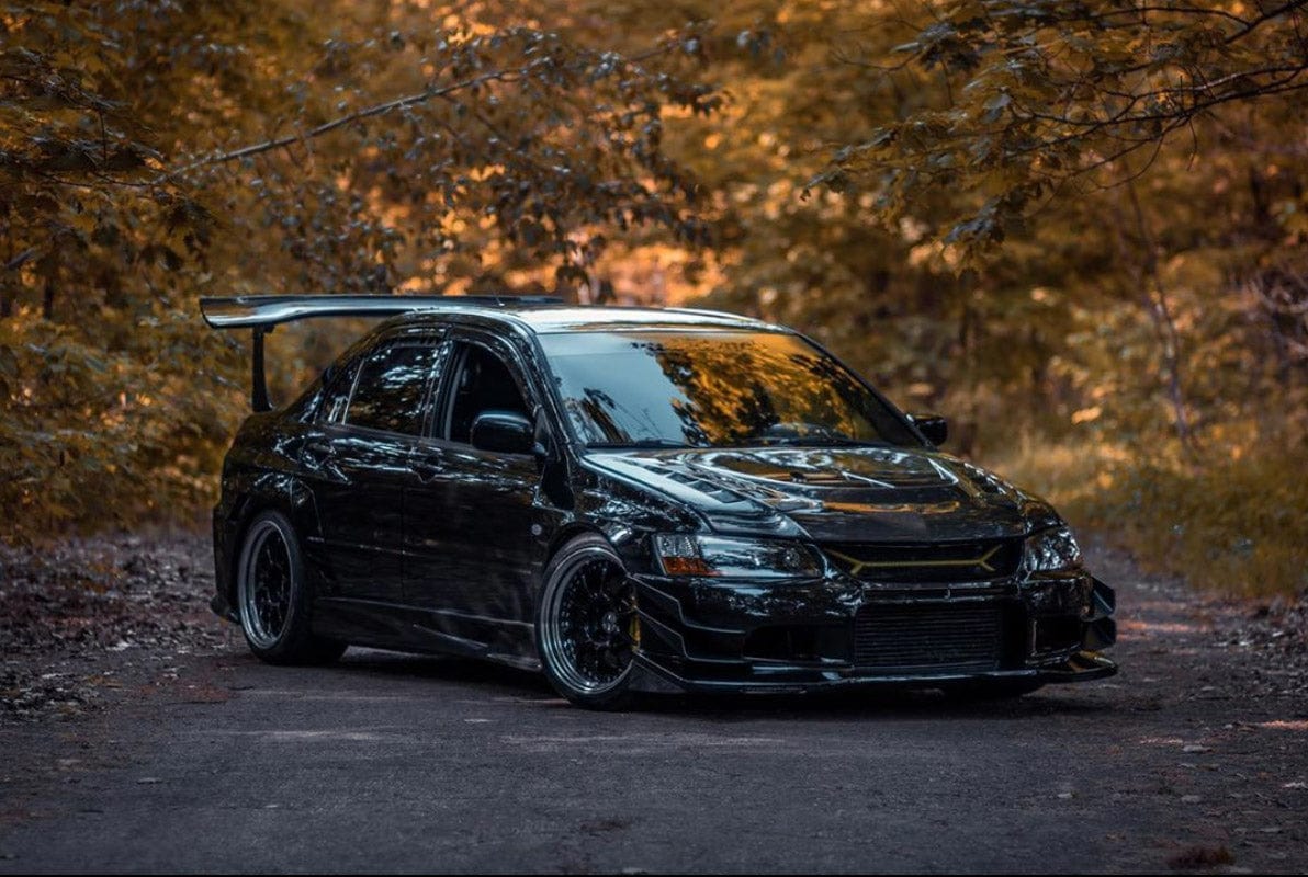 BCL - Big Country Labs Wing Kits FD / Honeycomb Carbon Fiber / 1850mm EVO VIII and IX Atmosphere Demolisher - Complete Kit SR