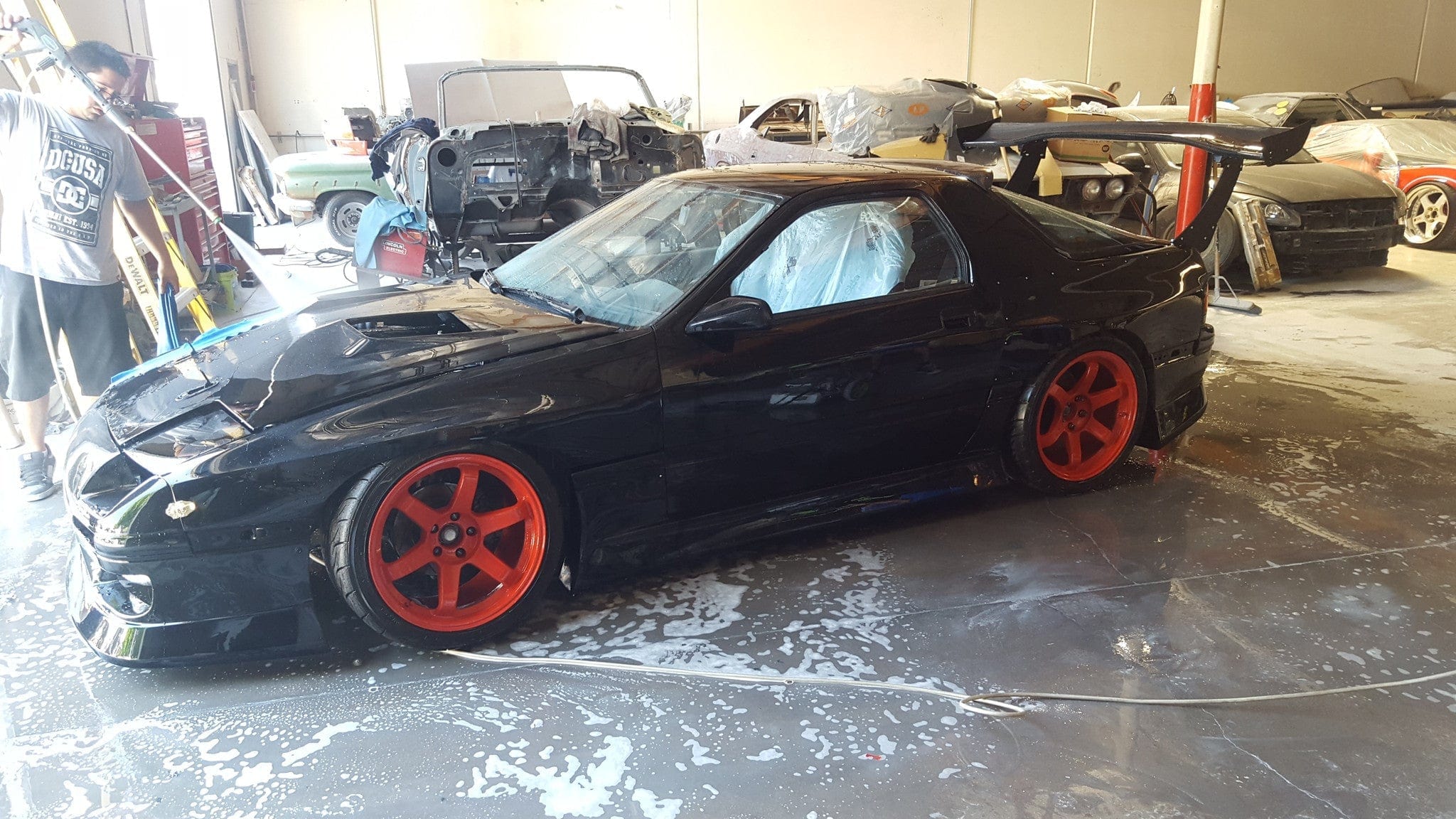 BCL - Big Country Labs Wing Kits FD / Honeycomb Carbon Fiber / 1850mm FC3S RX-7 Atmosphere Demolisher - Complete Kit SR