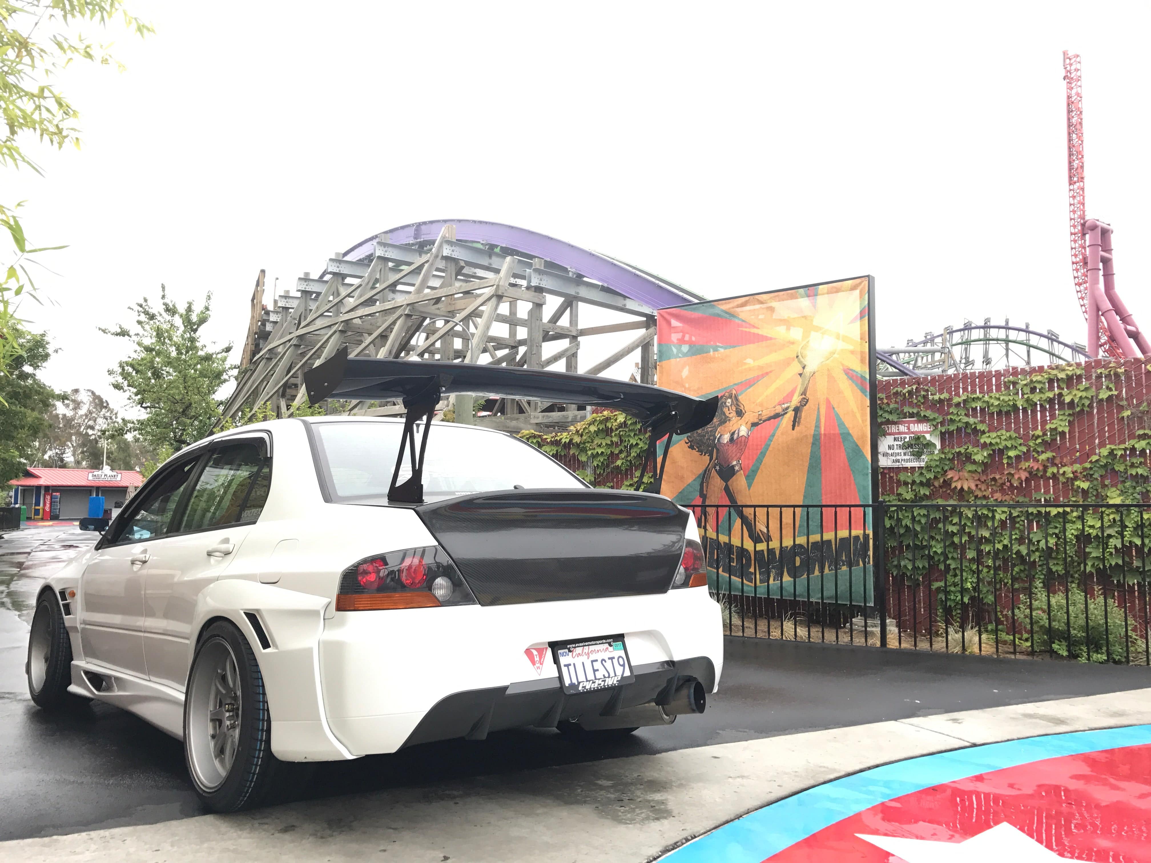 BCL - Big Country Labs Wing Kits FLUX - Manly / Carbon Fiber / 1850mm EVO VIII and IX Atmosphere Demolisher - Complete Kit SR