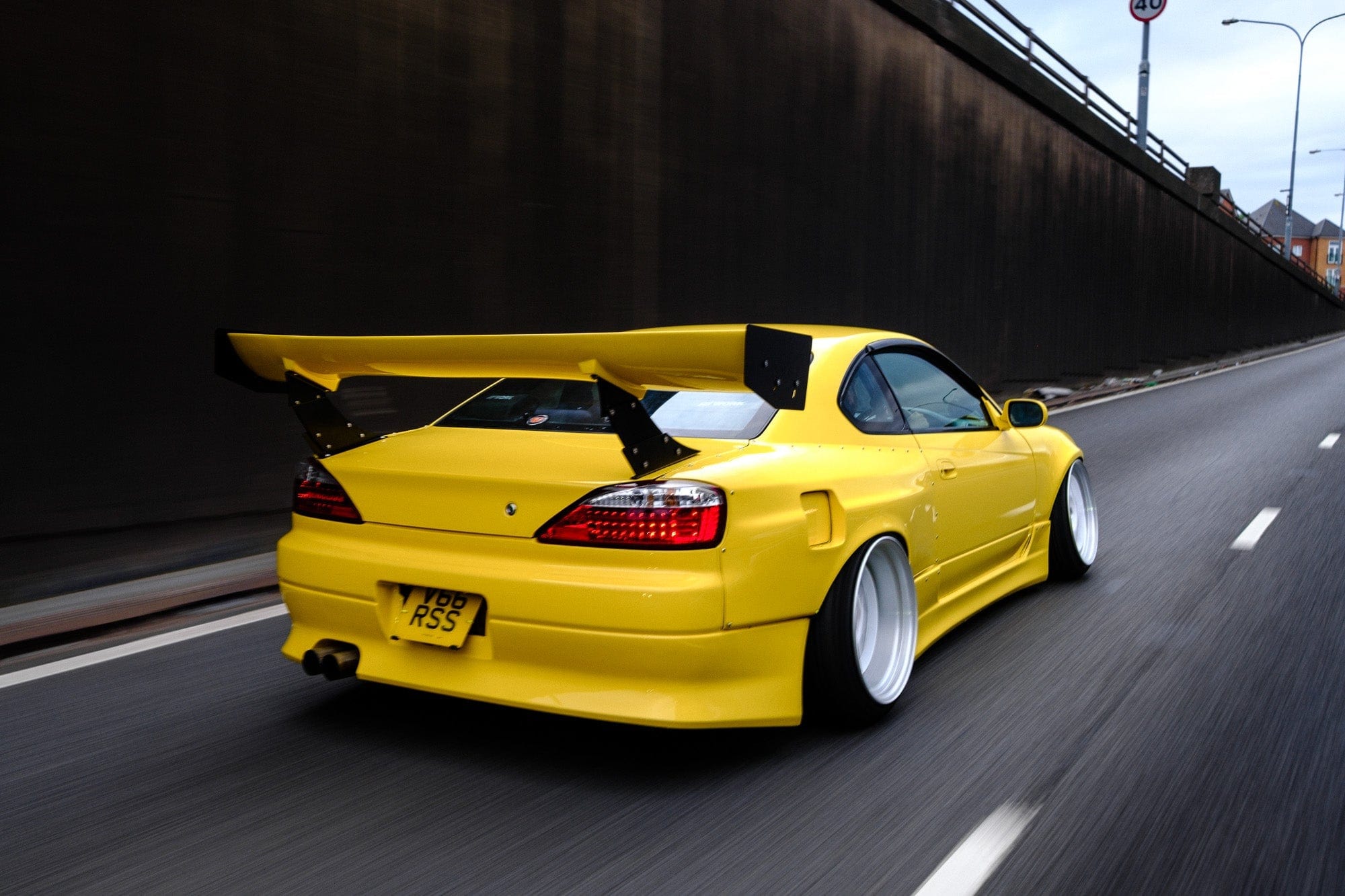 BCL - Big Country Labs Wing Kits Manly / Carbon Fiber / 1700mm S15 Silvia Atmosphere Demolisher - Complete Kit SR