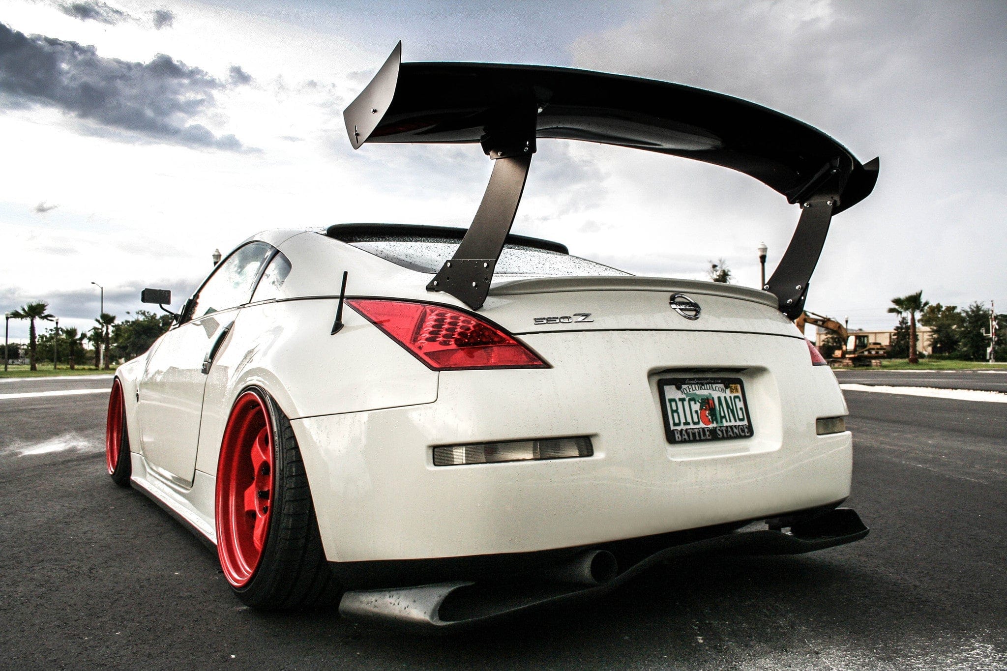 BCL - Big Country Labs Wing Kits Manly / Honeycomb Carbon Fiber / 1700mm 350Z Atmosphere Demolisher - Complete Kit SR
