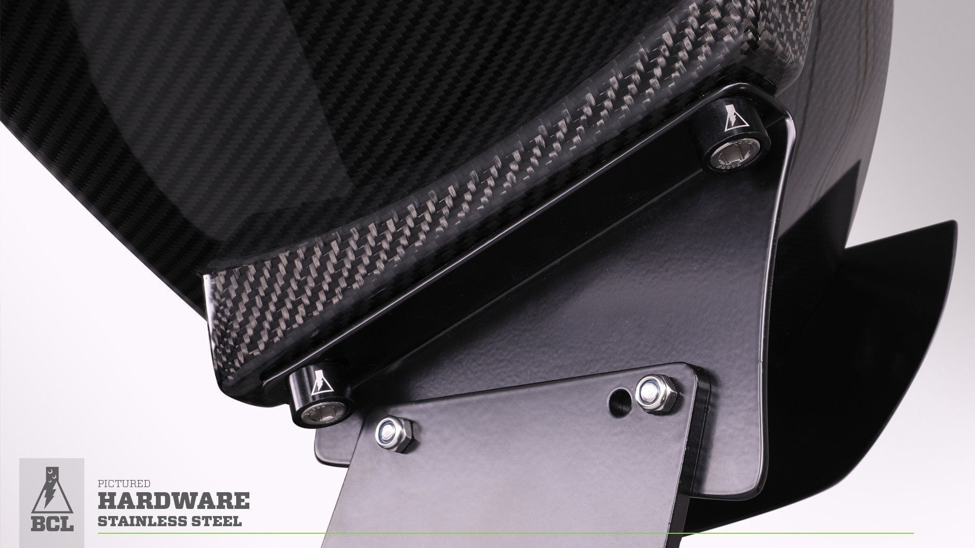 BCL - Big Country Labs Wing Kits Manly / Honeycomb Carbon Fiber / 1850mm G35 Coupe Atmosphere Demolisher - Complete Kit SR