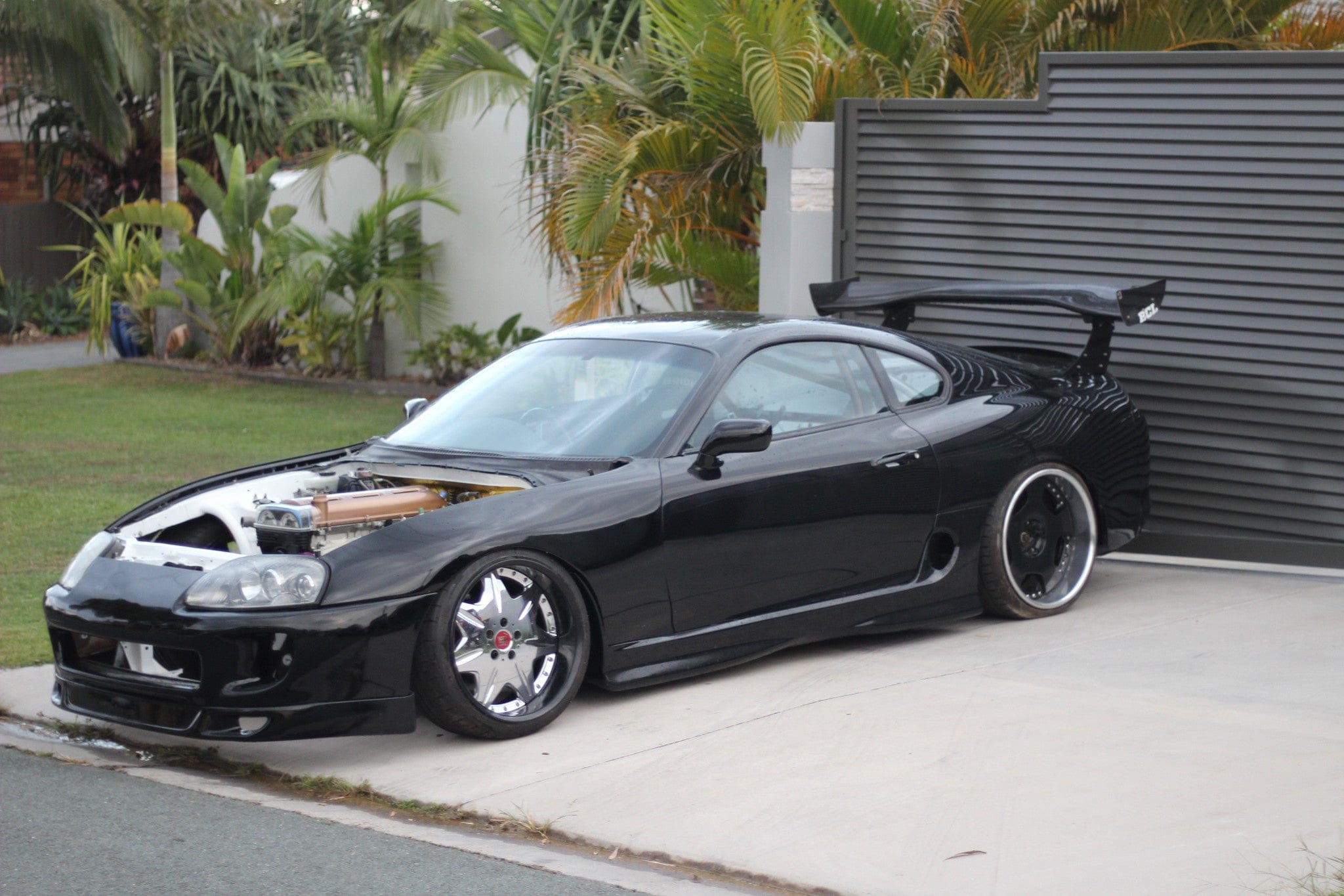 BCL - Big Country Labs Wing Kits Street / Fiberglass / 1850mm JZA80 Supra Atmosphere Demolisher - Complete Kit SR