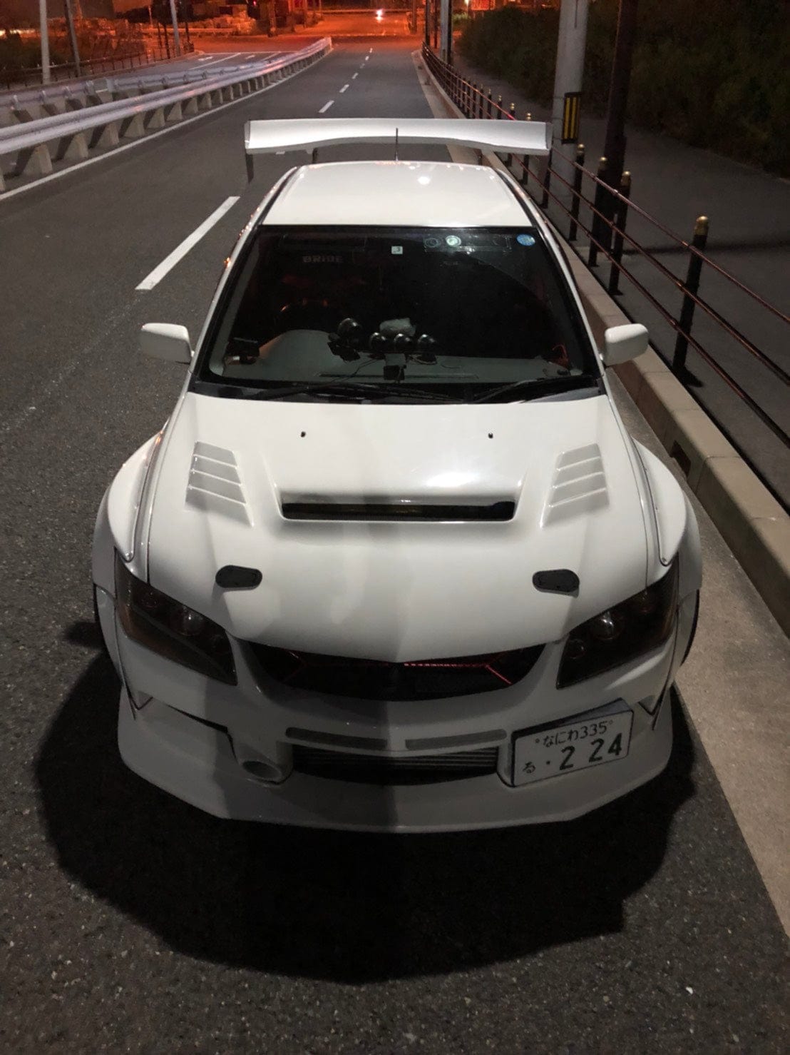 BCL - Big Country Labs Wing Kits Streets / Fiberglass / 1700mm EVO VIII and IX Atmosphere Demolisher - Complete Kit SR