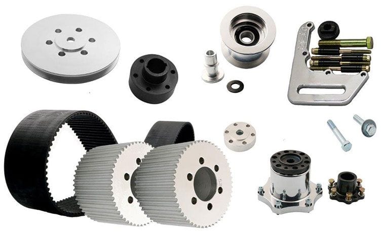 BDS 8mm Pitch Suit SB Chev, 1V Pulley With 6-71 & 8-71 Blower Drive Service Blower Drive Kit BDSDK-3121 SR