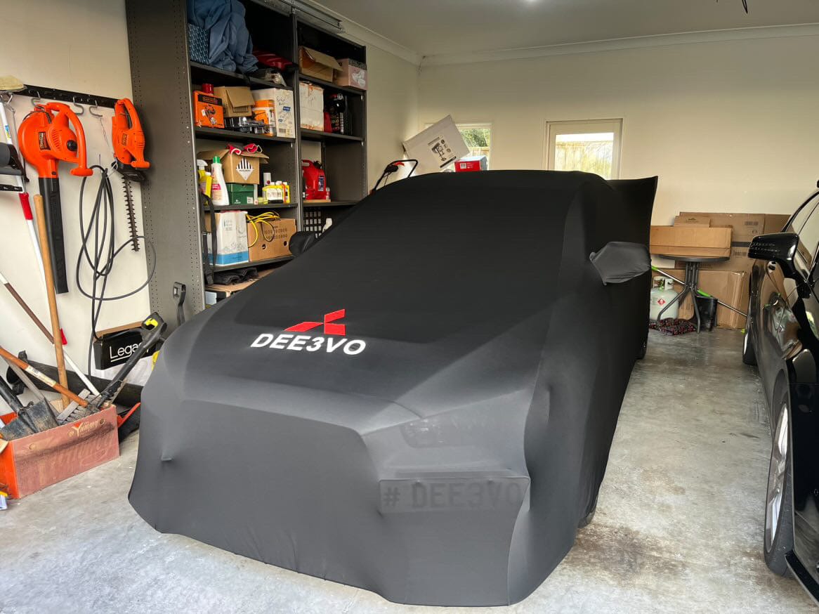 Boosted Kiwi Boosted Kiwi Mitsubishi Lancer Evo / Evolution X / 10 Custom Fit Indoor Car Cover SR