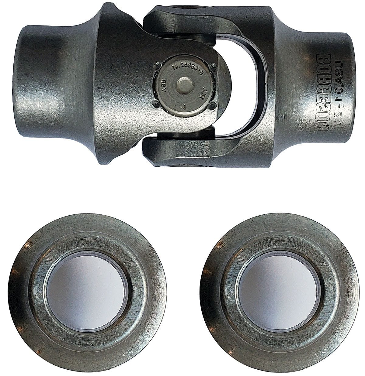 BORGESON 3/4" Smooth x 3/4" Smooth Borgeson Borgeson Stainless Steel Universal Joint BOR116464 SR