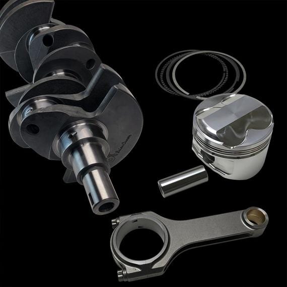 Brian Crower STROKER KIT - Nissan VR38DETT - 94.4mm Billet Crank Carrillo Rods 6.496" Custom Pistons Balanced BC0248 SR