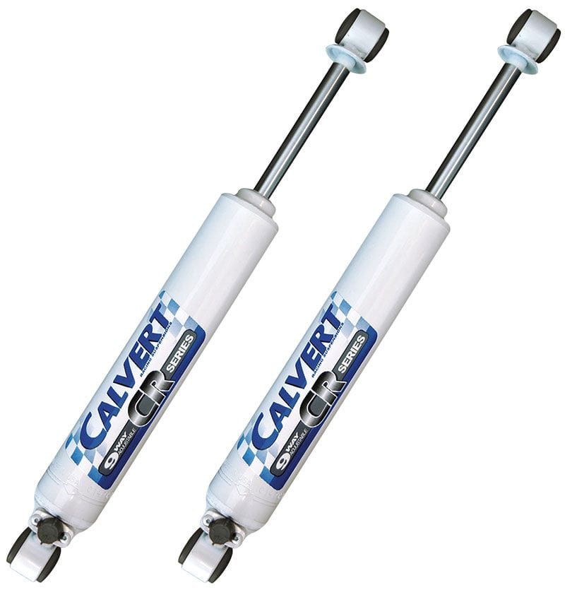 CALVERT Suit Ford Mustang (Pair) Calvert Racing 9 Way Adjustable Drag Race Shocks CTCR44116 SR
