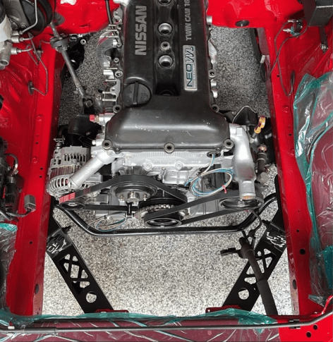 Central Fab Solutions S13 Front Castor(Tension) Brackets SR