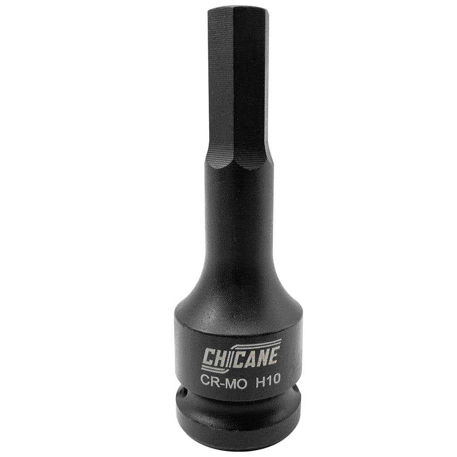 Chicane Tools SOCKET SETS 10 PIECE 1/2" DR IN-HEX IMPACT SOCKET SET SR