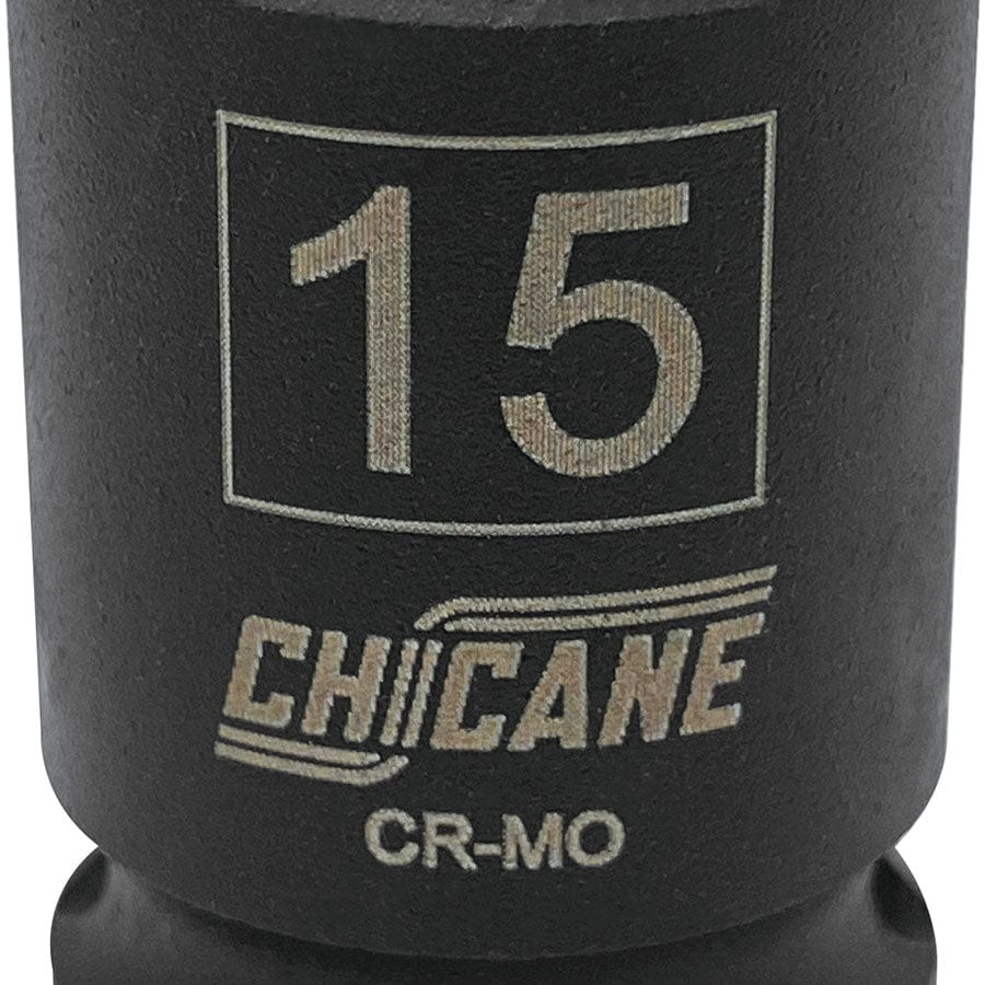 Chicane Tools SOCKET SETS 15 PIECE 3/8" DR METRIC IMPACT SOCKET SET SR