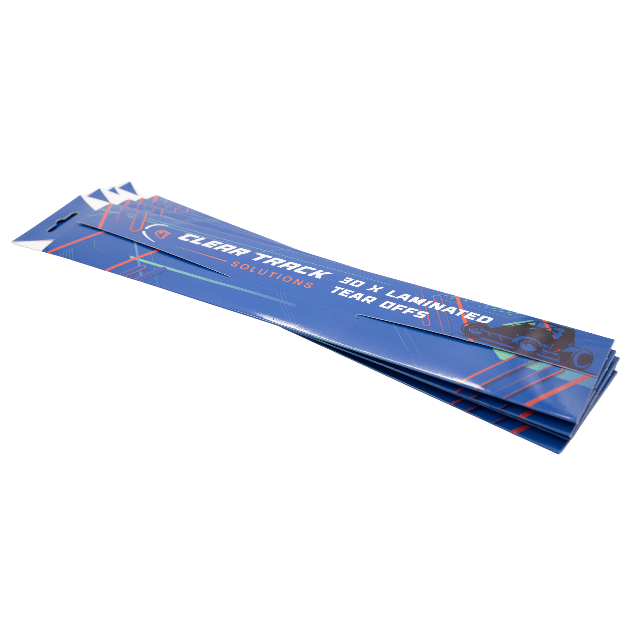 Clear Track Solutions CTS Laminated Tear Offs for RaceQuip Pro 15 (CTS-33889C2) SR