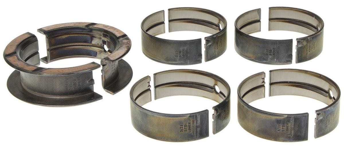 CLEVITE Suit BB Chrysler 413, 440, Full Groove With 3.870-3.930 Main Bearing Clevite H Series Main Bearing Set STD CLMS1277HG SR