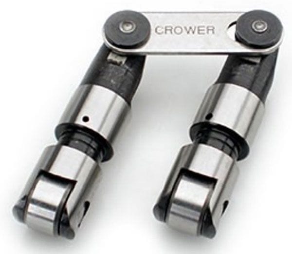 CROWER Ford 289-302-351W (Set of 16) Crower Severe-Duty Cutaway Solid Roller Lifters, .874" dia./.750" Bearing C66215-16 SR