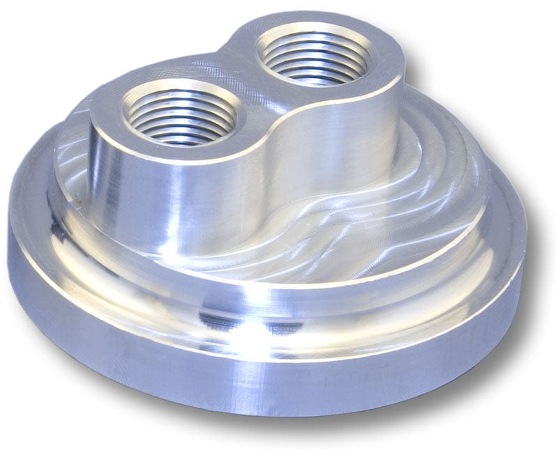 CVR Suit Ford/Chrysler with 3/4"-16 thread, T6-6061 billet aluminium CVR Oil Filter Bypass Adapter CVROFB69 SR
