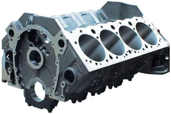 DART Dart S/B Chev Little M2 Sportsman Engine Block, 4.000" Bore, 350 Mains, 9.025" Deck D SR