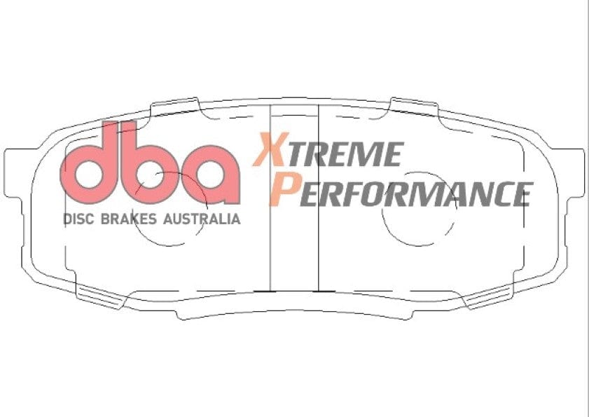 DBA Drum Brake Pad to suit Toyota Land Cruiser VDJ200/UZJ200 08-15 DBA XP PERFORMANCE R SR