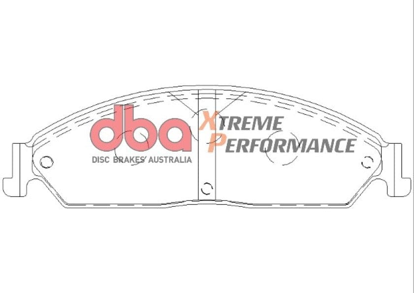 DBA Drum Ford Australia Fairmont BA/BF 03-08 DBA XP PERFORMANCE Front Brake Pad SR