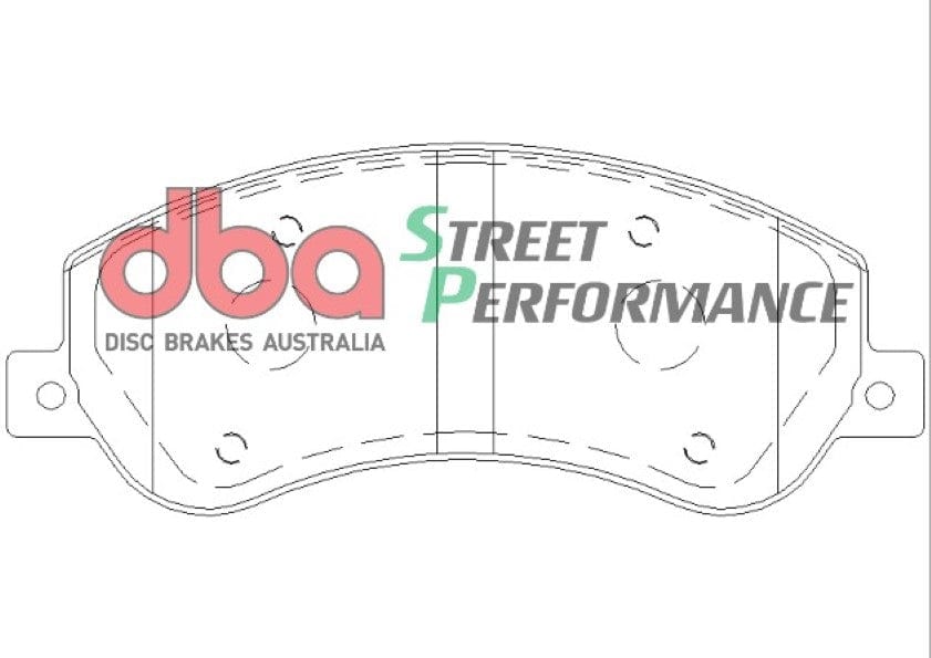 DBA Drum Ford Australia Transit VM 07-14 DBA SP PERFORMANCE Front Brake Pad SR