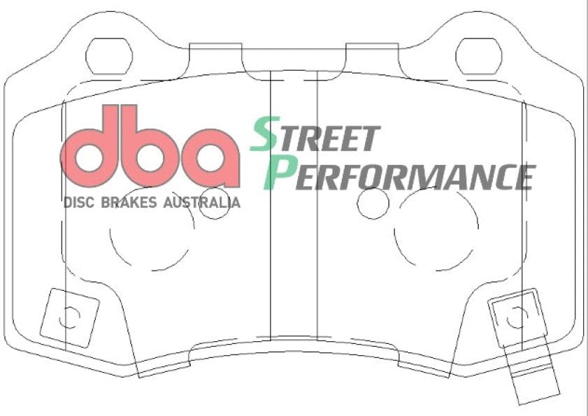 DBA Drum Ford XR/ Holden SS Redline / Chrysler 300C SRT8 SP PERFORMANCE R DBA Brake Pad SR