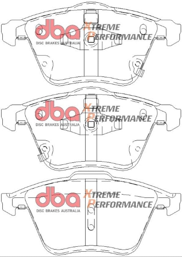 DBA Drum Mazda 3 and 6 XP PERFORMANCE Front DBA Brake Pad SR