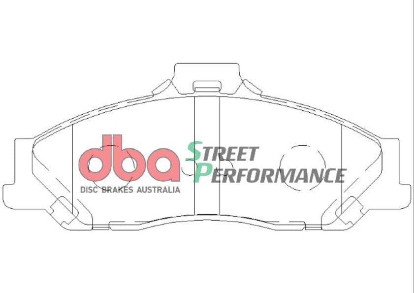 DBA Drum Mazda BT-50 UN/CD 07-15 DBA SP PERFORMANCE Front Brake Pad SR