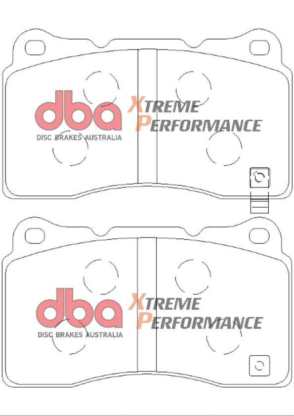 DBA Drum Mitsubishi Lancer CZ/CJ/CG/CH/CY/CF/CE 98-15 DBA XP PERFORMANCE Front Brake Pad SR