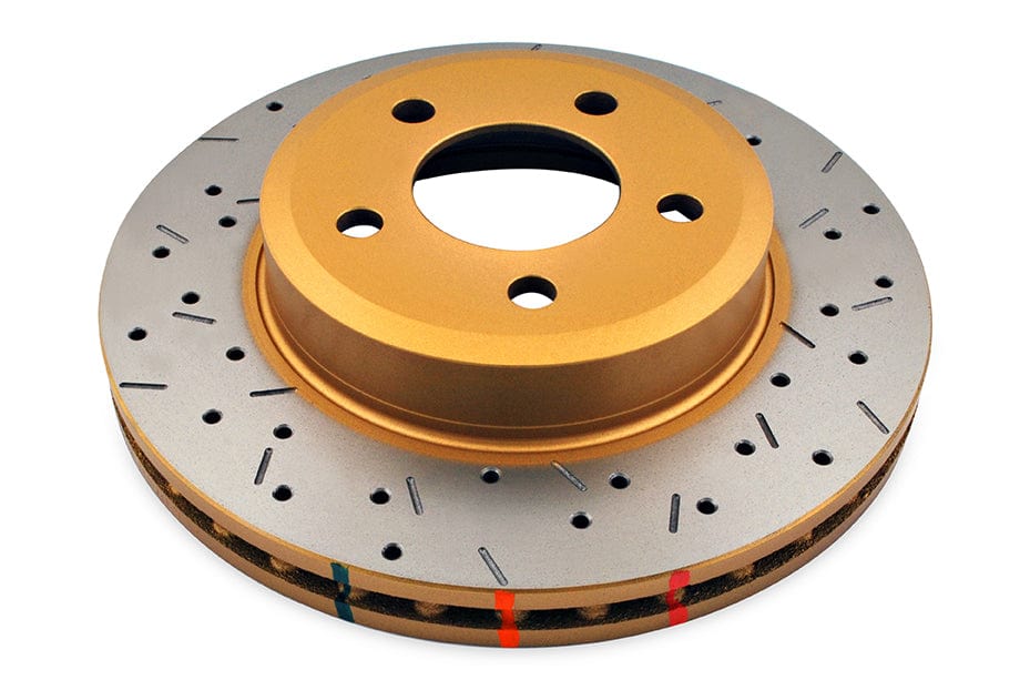DBA Rotor Ford BA/BF & FG 02- 4000 XS Crossdrilled/slotted KP Front DBA Disc Brake Rotors SR