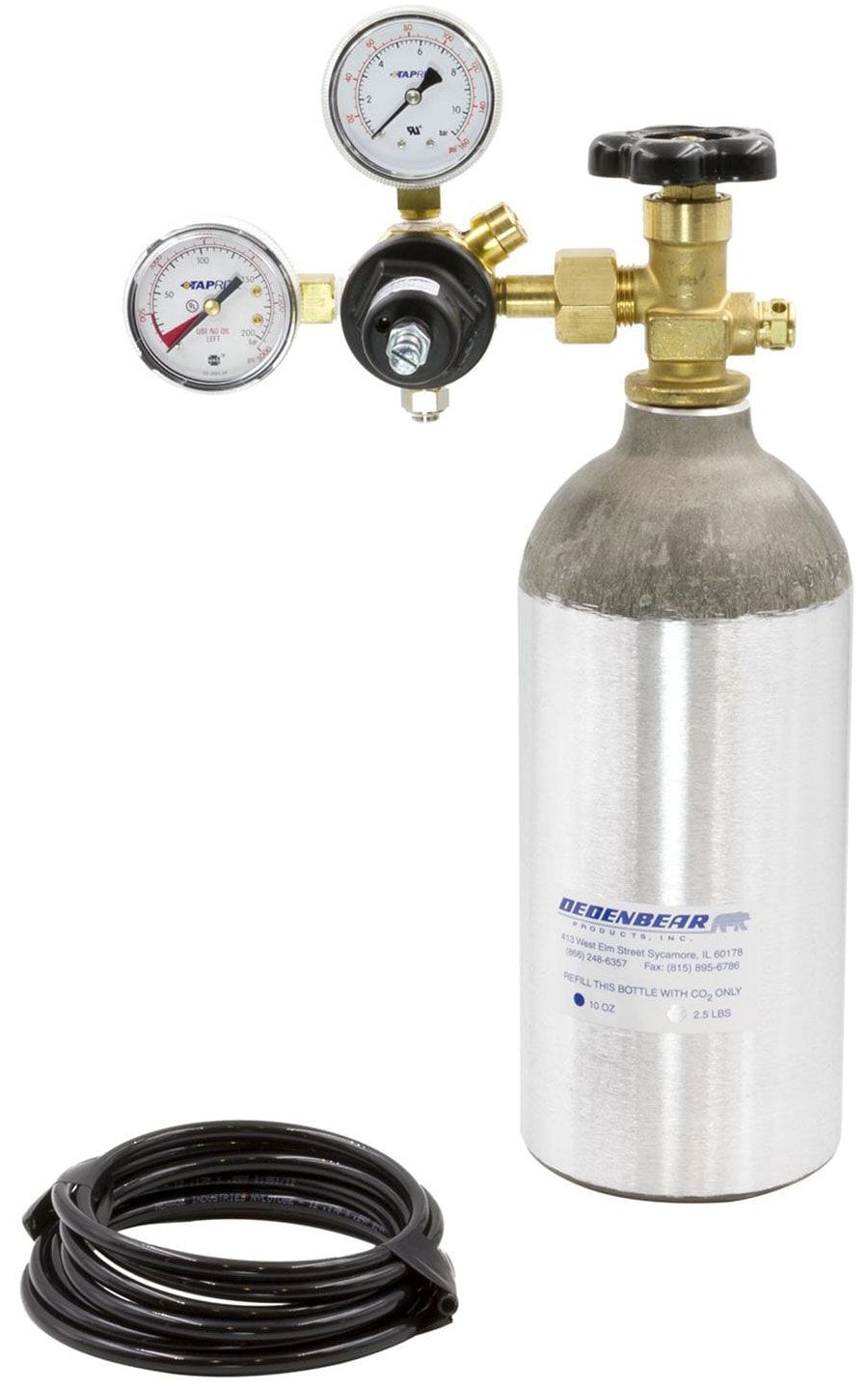 DEDENBEAR Dedenbear CO2 Bottle Kit DE-AB25K SR