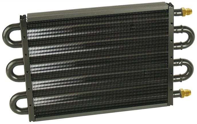 DERALE -6AN 13-1/2" L x 7-5/8" H x 3/4" W Derale Derale Series 7000 Transmission Cooler DP13316 SR