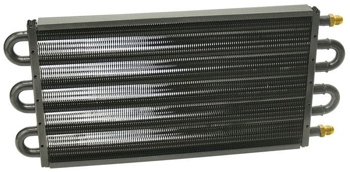 DERALE -6AN 17-1/2" L x 7-5/8" H x 3/4" W Derale Derale Series 7000 Transmission Cooler DP13313 SR