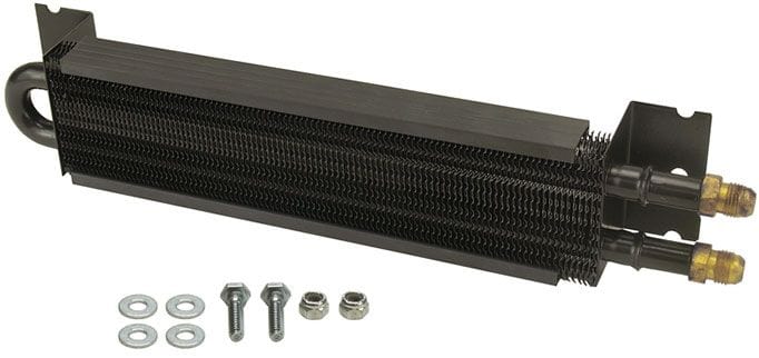 DERALE Includes Mounting Hardware Derale Derale Universal Fluid Cooler 13-3/4"L x 2-1/2"W x 1-3/4"D DP13223 SR