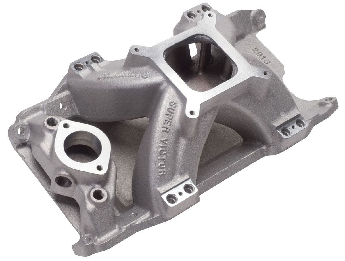 Edelbrock Small Block Chrysler, 3500-8000 rpm Edelbrock Super Victor Intake Manifold - EFI ED28155 SR