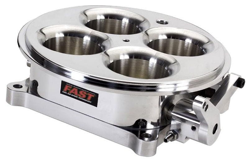 FAST Polished 4150 Style, 1375 CFM, With TPS & IAC FAST Billet 4BBL Throttle Body FAST307603P SR