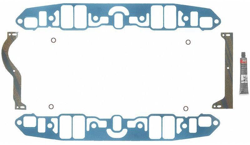 FELPRO Suit Chrysler 318-360 with Stock Ports Felpro Intake Manifold Gasket Set FEMS90109 SR
