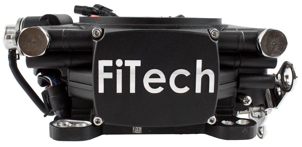FiTech For Engines from 250 to 600 Horsepower FiTech Go EFI 4 Self Tuning Fuel Injection System - Matte Black Finish FH30002 SR