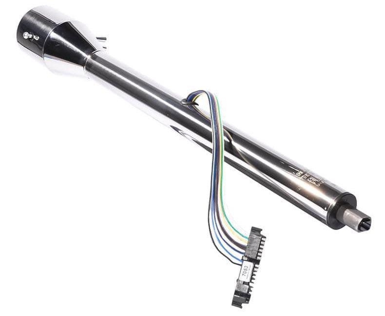 FLAMING 1-3/4"OD x 1"DD Shaft Flaming River 30" Floor Shift Tilt Steering Column - Polished Finish FR20001SS SR