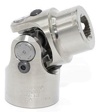 FLAMING 1"-48 x 3/4"DD Spline - Smooth Flaming River Billet Universal Joint FR1712DD SR