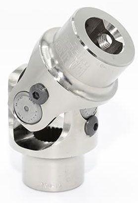 FLAMING 1"DD x 1"DD Smooth - Smooth Flaming River Billet Universal Joint FR1754DD SR
