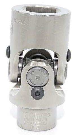 FLAMING 1"DD x 3/4"-36 Smooth - Spline Flaming River Billet Universal Joint FR1714DD SR